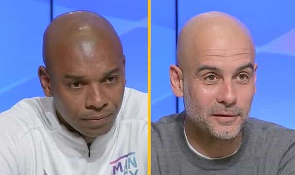 Pep Guardiola left stunned after Fernandinho reveals he’s leaving Man City in press conference Pep Guardiola left stunned after Fernandinho reveals he’s leaving Man City in press conference