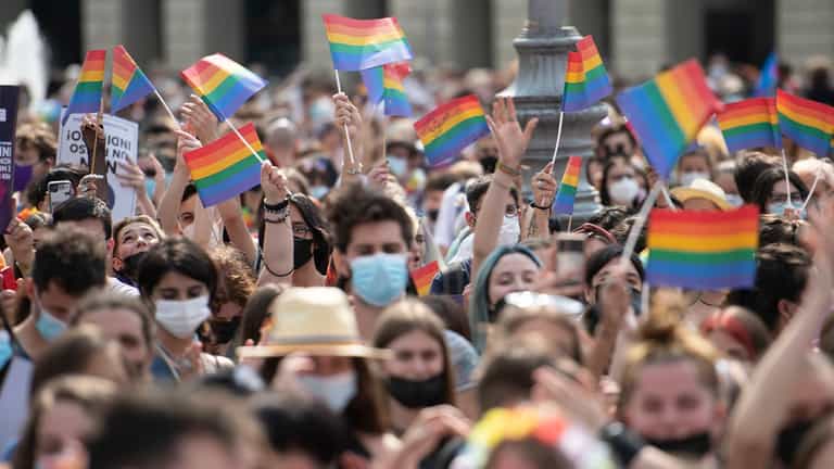 Rainbow flags could be taken off fans at the World Cup in Qatar Rainbow flags could be taken off fans at the World Cup in Qatar