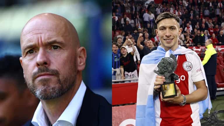 Erik ten Hag identifies Ajax defender Lisandro Martinez as Man United transfer target Erik ten Hag identifies Ajax defender Lisandro Martinez as Man United transfer target