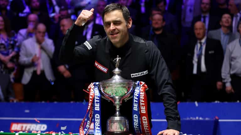 Ronnie O’Sullivan wins the World Snooker Championship for a seventh time Ronnie O’Sullivan wins the World Snooker Championship for a seventh time