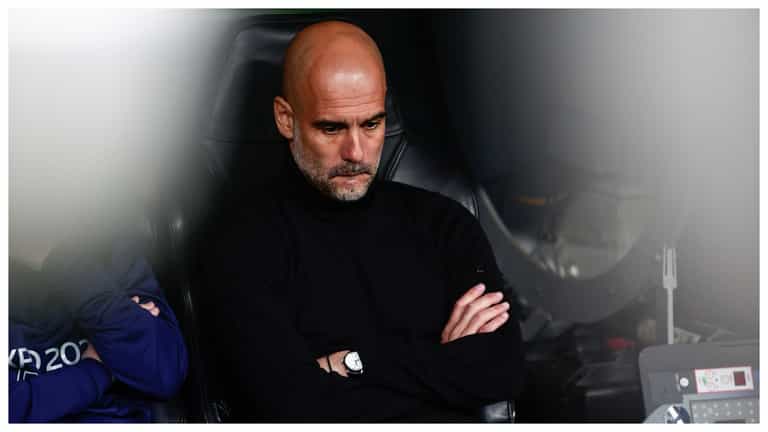 Pep Guardiola tries to explain how Man City collapsed against Real Madrid Pep Guardiola tries to explain how Man City collapsed against Real Madrid