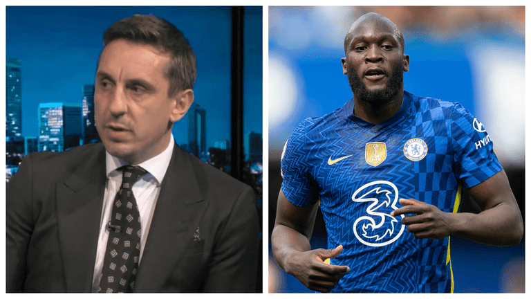 Gary Neville explains why his Romelu Lukaku prediction was a ‘no-brainer’ Gary Neville explains why his Romelu Lukaku prediction was a ‘no-brainer’