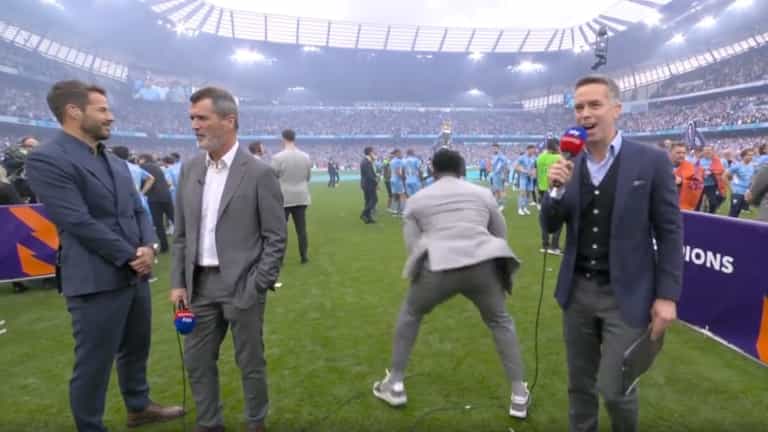 Roy Keane had no time for Micah Richards’ Man City celebrations Roy Keane had no time for Micah Richards’ Man City celebrations
