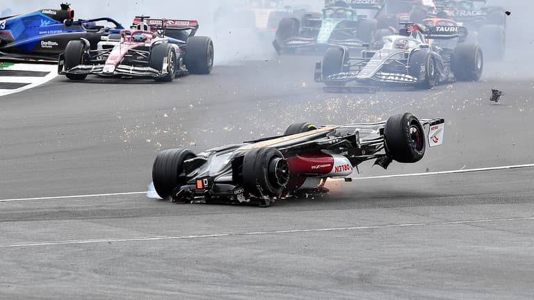 “I don’t know how I survived” – Zhou Guanyu relives horror crash at Silverstone “I don’t know how I survived” – Zhou Guanyu relives horror crash at Silverstone