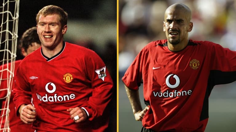 Paul Scholes explains why his time playing alongside Juan Sebastian Veron was a ‘disaster’ Paul Scholes explains why his time playing alongside Juan Sebastian Veron was a ‘disaster’