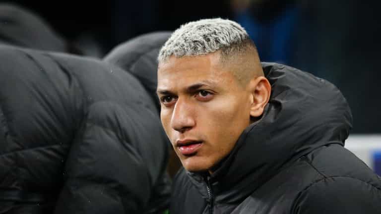 Richarlison hits out at Antonio Conte following Spurs’ Champions League exit Richarlison hits out at Antonio Conte following Spurs’ Champions League exit