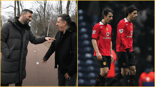 Ruud Van Nistelrooy admits that he once tried to punch Gary Neville Ruud Van Nistelrooy admits that he once tried to punch Gary Neville