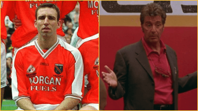 Enda McNulty on how Al Pacino speech was theme for Armagh’s All-Ireland win Enda McNulty on how Al Pacino speech was theme for Armagh’s All-Ireland win
