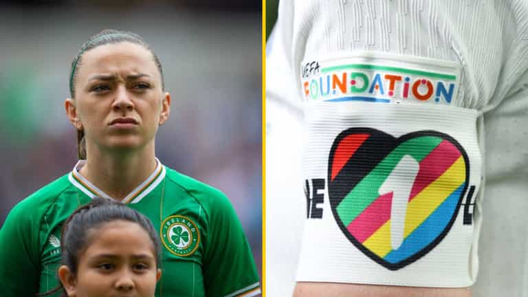 Katie McCabe refused permission to wear OneLove armband for World Cup Katie McCabe refused permission to wear OneLove armband for World Cup