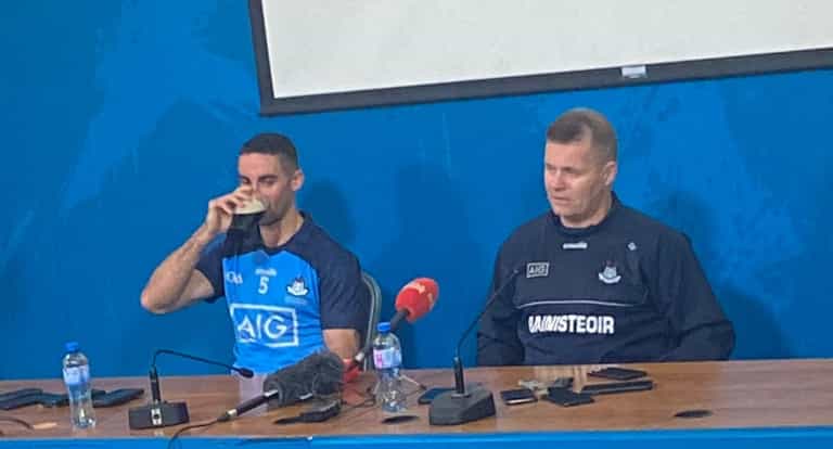 A post-match pint with James McCarthy went a little like this… A post-match pint with James McCarthy went a little like this…