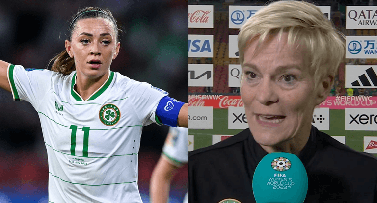 Tension between Katie McCabe and Vera Pauw spills over into press conference after Nigeria draw Tension between Katie McCabe and Vera Pauw spills over into press conference after Nigeria draw