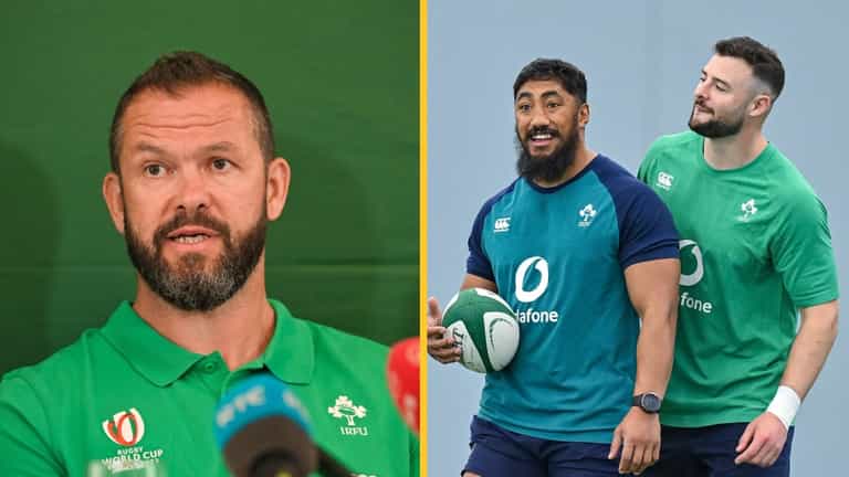 The three key selection headaches facing Andy Farrell ahead of World Cup opener The three key selection headaches facing Andy Farrell ahead of World Cup opener