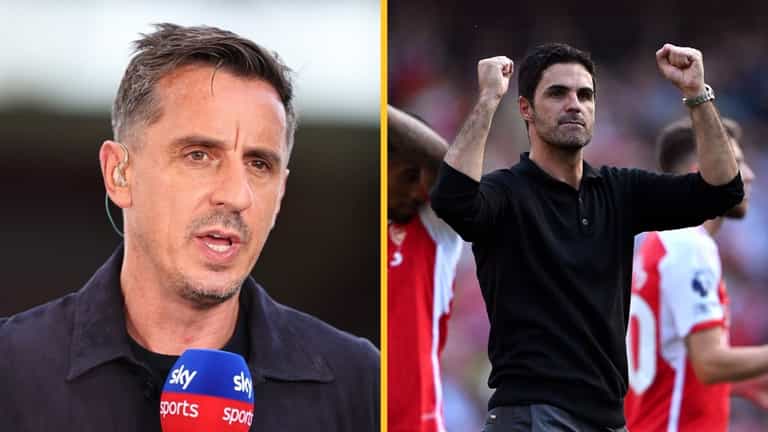Gary Neville tips Arsenal for title and says they have found their own Roy Keane Gary Neville tips Arsenal for title and says they have found their own Roy Keane