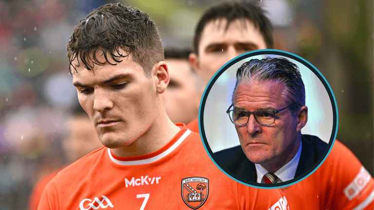 Jarlath Burns give honest take on son’s decision to leave Armagh team Jarlath Burns give honest take on son’s decision to leave Armagh team