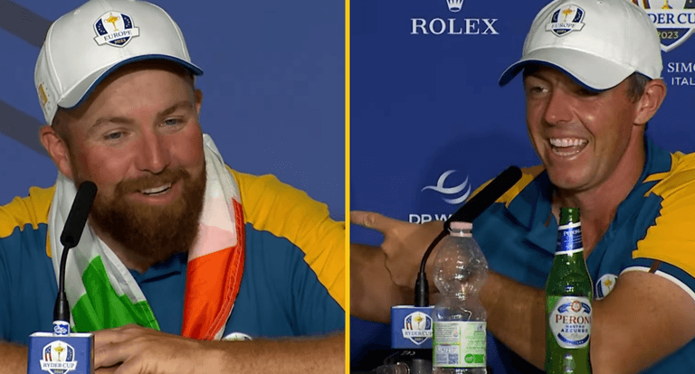 “The boys are calling him Rocky McIlroy” – how Lowry calmed McIlroy down after car-park confrontation “The boys are calling him Rocky McIlroy” – how Lowry calmed McIlroy down after car-park confrontation