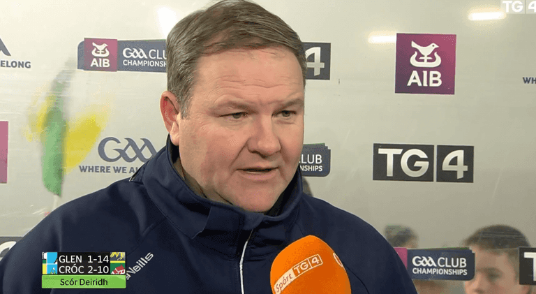 Robbie Brennan gives sporting interview after Kilmacud Crokes’ defeat to Glen Robbie Brennan gives sporting interview after Kilmacud Crokes’ defeat to Glen