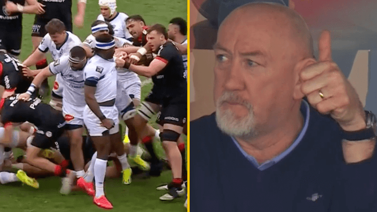 Trevor Brennan approves as son rushes to defence of teammate in huge Top 14 schemozzle Trevor Brennan approves as son rushes to defence of teammate in huge Top 14 schemozzle