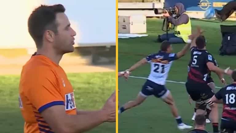 Strange moment in Super Rugby game leads to match-winning penalty try Strange moment in Super Rugby game leads to match-winning penalty try