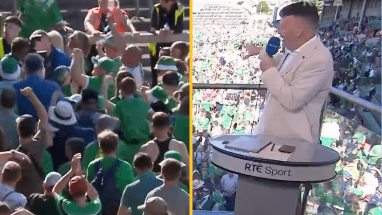 Limerick fans try their best to provoke Dónal Óg after Cork hammering Limerick fans try their best to provoke Dónal Óg after Cork hammering