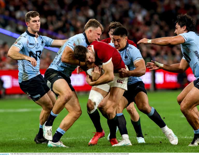 Andy Farrell gives positive update after huge Lions injury scare Andy Farrell gives positive update after huge Lions injury scare
