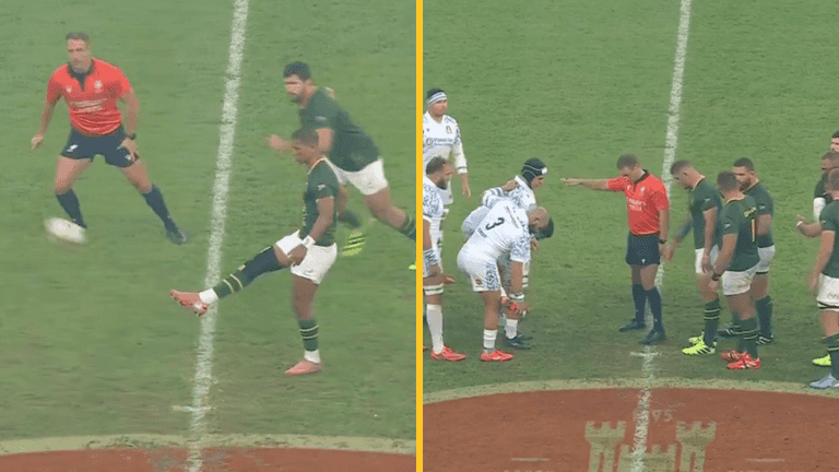 South Africa produce never-before-seen scrum method against Italy South Africa produce never-before-seen scrum method against Italy