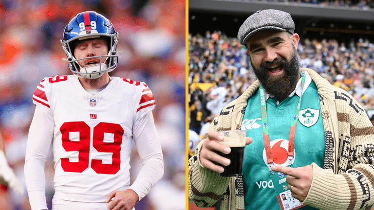 Jason Kelce deletes post after brutal dig following GAA man’s NFL nightmare Jason Kelce deletes post after brutal dig following GAA man’s NFL nightmare
