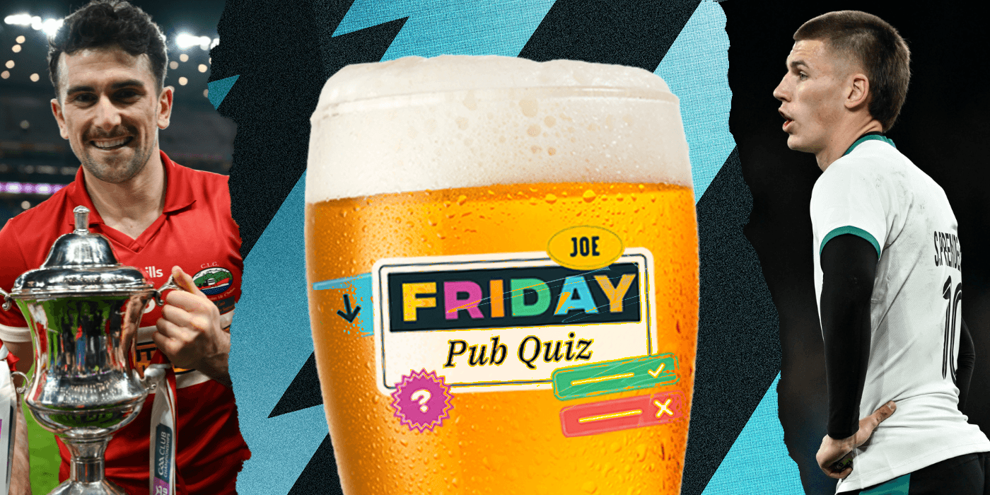 The SportsJOE Friday Pub Quiz: Week 124
