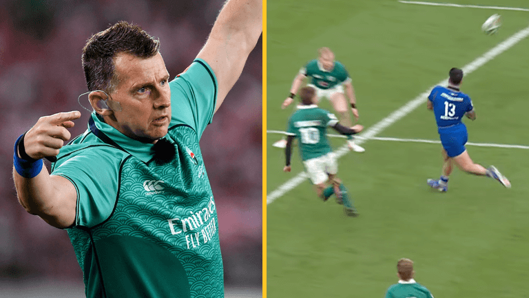 Nigel Owens explains why ref got huge Italy call wrong vs Ireland Nigel Owens explains why ref got huge Italy call wrong vs Ireland