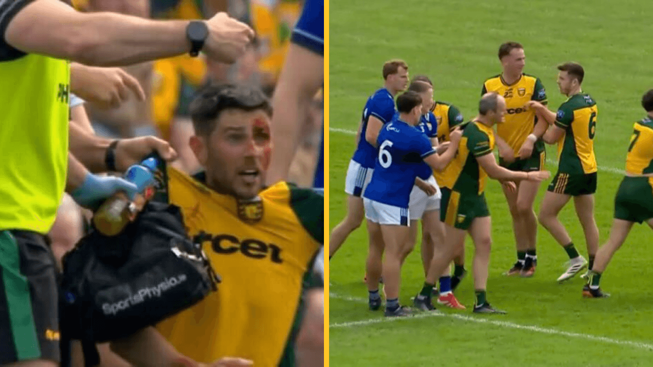Footage shows dirty punch that gave red to Kerry star & bloody face to McHugh