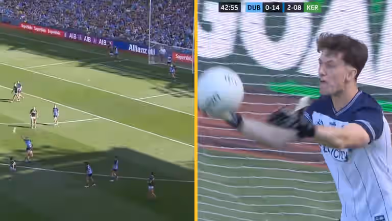 Kerry score game-changing goal vs Dublin despite blatant infringement Kerry score game-changing goal vs Dublin despite blatant infringement