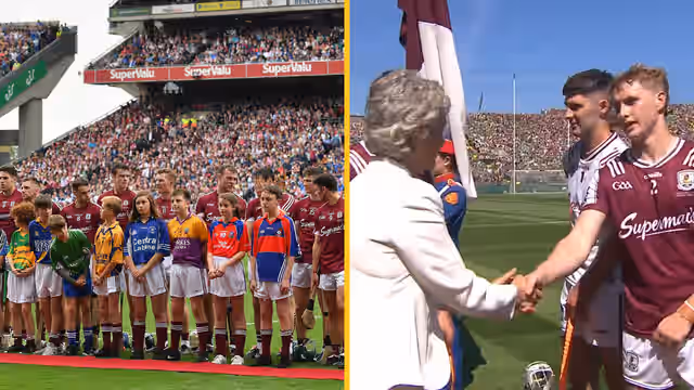 Beautiful moment as Galway star returns to Croke Park final 9 years after his first Beautiful moment as Galway star returns to Croke Park final 9 years after his first