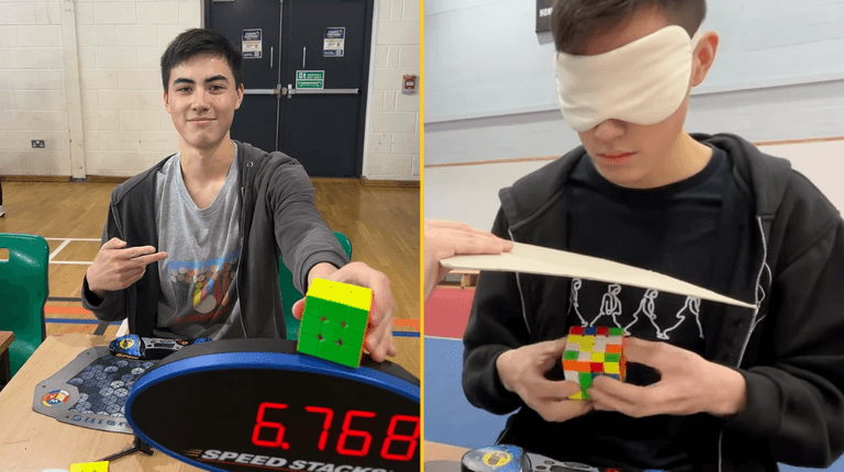 Maynooth student holds unique Rubix Cube record ahead of Euro Champs Maynooth student holds unique Rubix Cube record ahead of Euro Champs