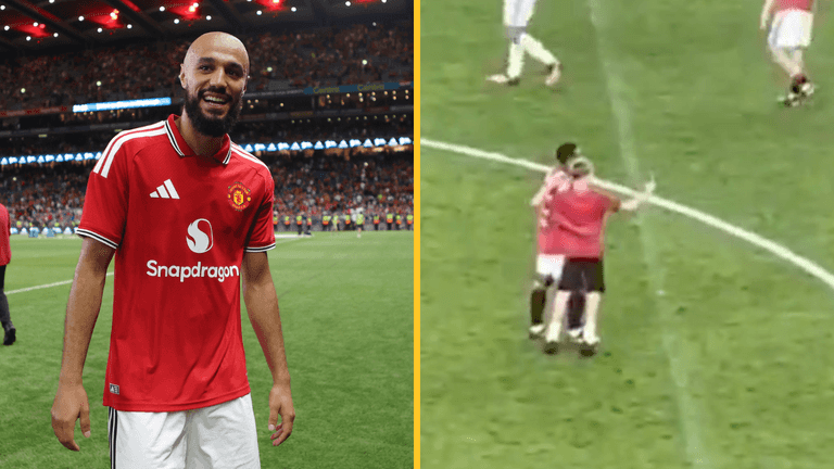 Man United star praises Irish fans who forced Croke Park game to end early Man United star praises Irish fans who forced Croke Park game to end early