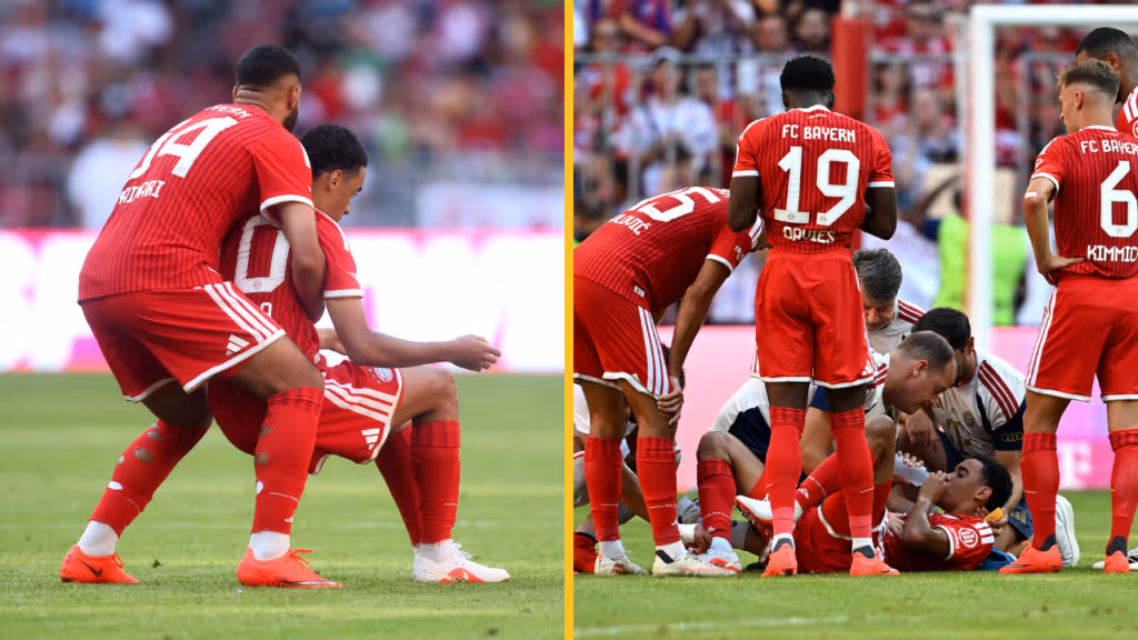 Update after Germany star collapses on pitch for Bayern Munich