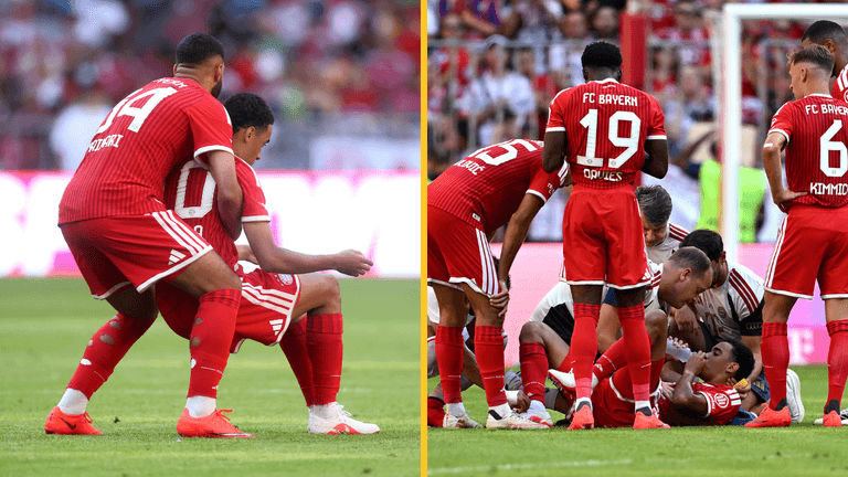 Update after Germany star collapses on pitch for Bayern Munich Update after Germany star collapses on pitch for Bayern Munich