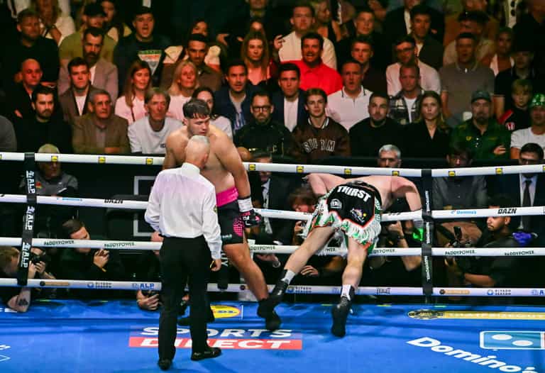 WATCH: Crazy drama in fight between Irishman Thomas Carty and Dave Allen as ‘no contest’ declared WATCH: Crazy drama in fight between Irishman Thomas Carty and Dave Allen as ‘no contest’ declared