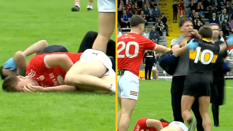 Kerry star sent off after physical incident with opposition physio Kerry star sent off after physical incident with opposition physio