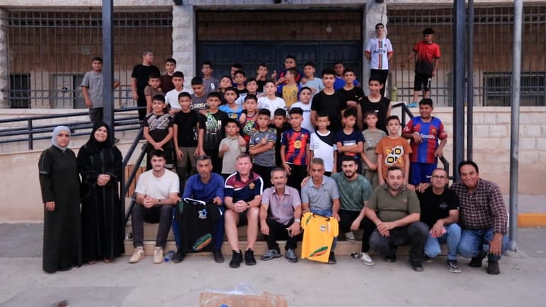 Inside the Palestinian town where children are finding an escape through GAA Inside the Palestinian town where children are finding an escape through GAA
