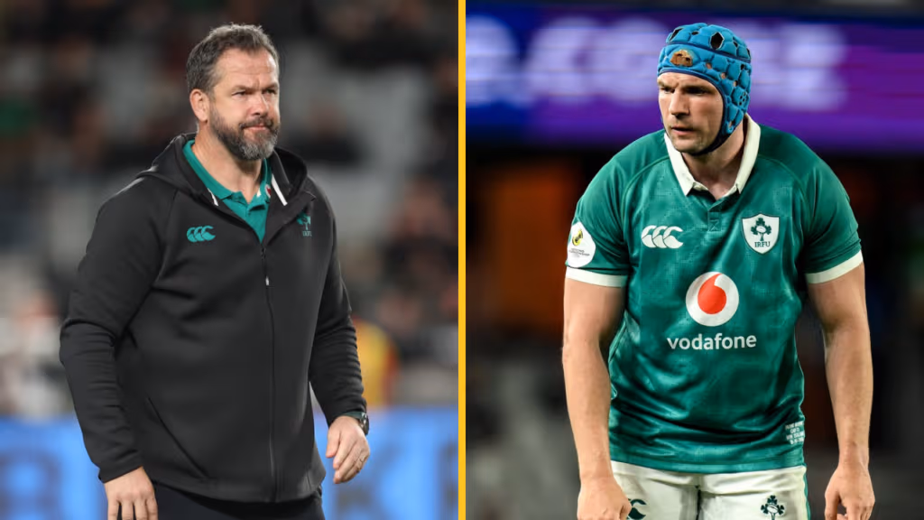 Two uncapped players as Andy Farrell names intriguing Ireland squad