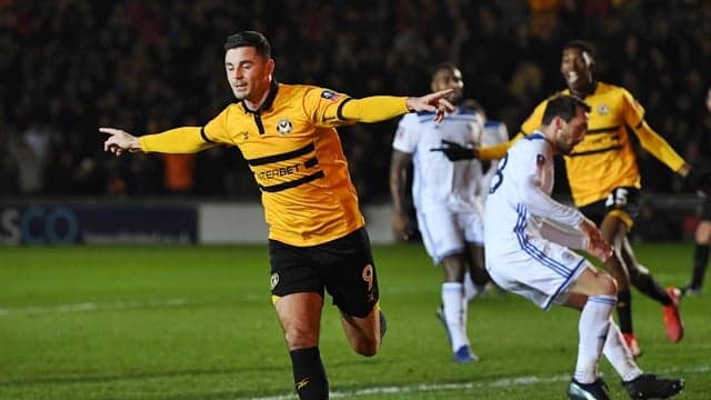 Carlow man scores the winning goal as Newport knock Leicester out of FA Cup Carlow man scores the winning goal as Newport knock Leicester out of FA Cup