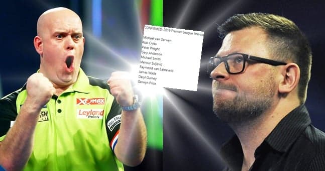 Gurney gets the nod as line-up for 2019 Premier League darts confirmed Gurney gets the nod as line-up for 2019 Premier League darts confirmed