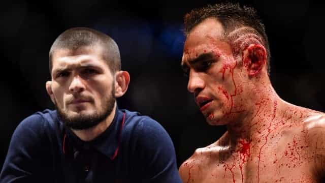 Khabib Nurmagomedov takes aim at Tony Ferguson for turning down interim title fight Khabib Nurmagomedov takes aim at Tony Ferguson for turning down interim title fight