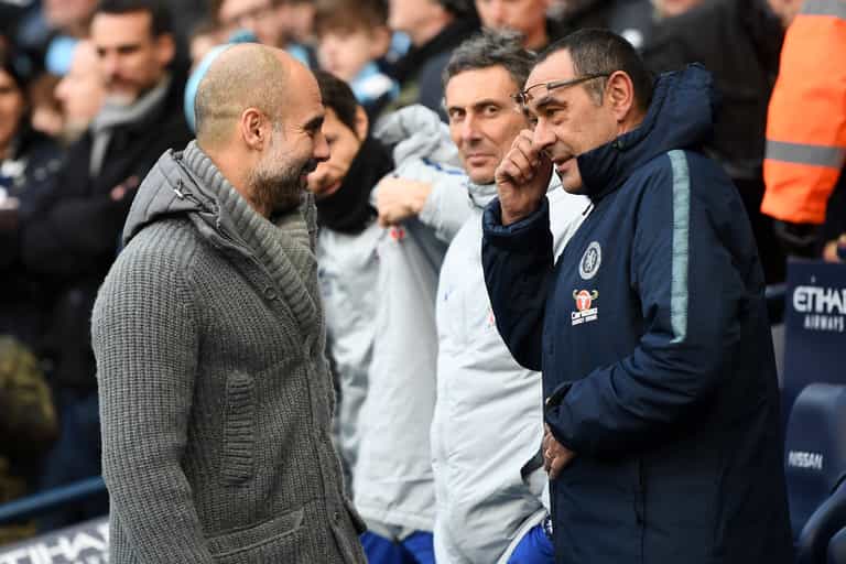 Maurizio Sarri refused to shake Pep’s hand after 6-0 beatdown Maurizio Sarri refused to shake Pep’s hand after 6-0 beatdown