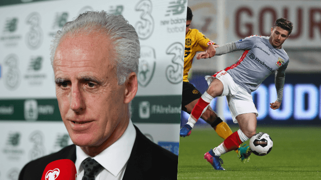 Mick McCarthy will scout Daniel Crowley at Dutch cup final in Rotterdam Mick McCarthy will scout Daniel Crowley at Dutch cup final in Rotterdam
