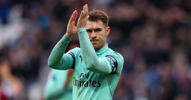 Aaron Ramsey finishes off perfect team goal for Arsenal Aaron Ramsey finishes off perfect team goal for Arsenal