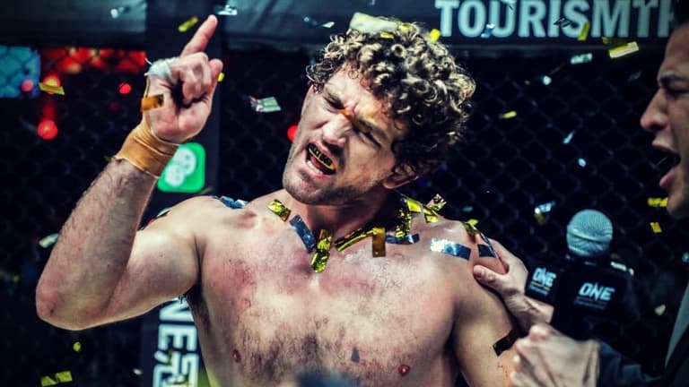Ben Askren on getting the opportunity of a life-time… after he retired Ben Askren on getting the opportunity of a life-time… after he retired