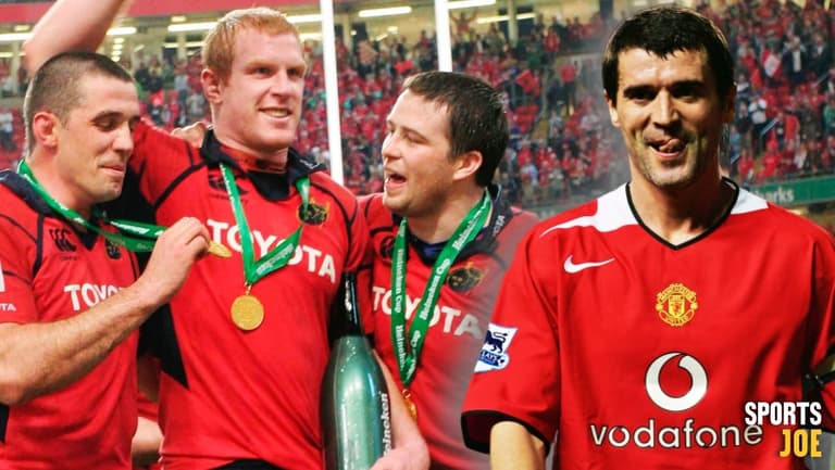 Roy Keane put it up to a room full of Munster boys in their prime Roy Keane put it up to a room full of Munster boys in their prime