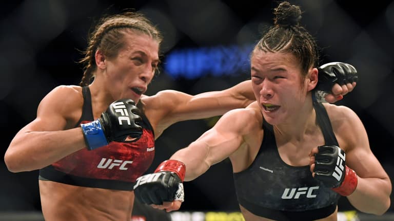 Zhang Weili and Joanna Jedrzejczyk serve up “greatest” women’s MMA fight Zhang Weili and Joanna Jedrzejczyk serve up “greatest” women’s MMA fight