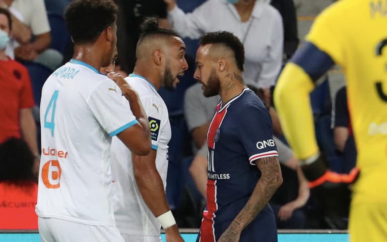 Carnage in Le Classique as Neymar accuses Alvaro Gonzalez of racism Carnage in Le Classique as Neymar accuses Alvaro Gonzalez of racism