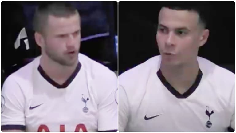 Eric Dier calls Dele Alli on his tantrum in All Or Nothing changing room row Eric Dier calls Dele Alli on his tantrum in All Or Nothing changing room row